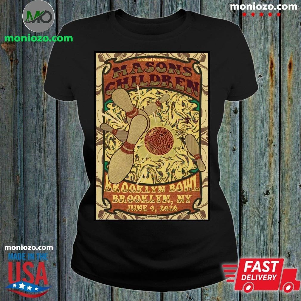 Original Mason's Children Brooklyn Bowl New York On - Adult & Kids T-Shirts, Sweatshirts & Hoodies apparel design preview 1