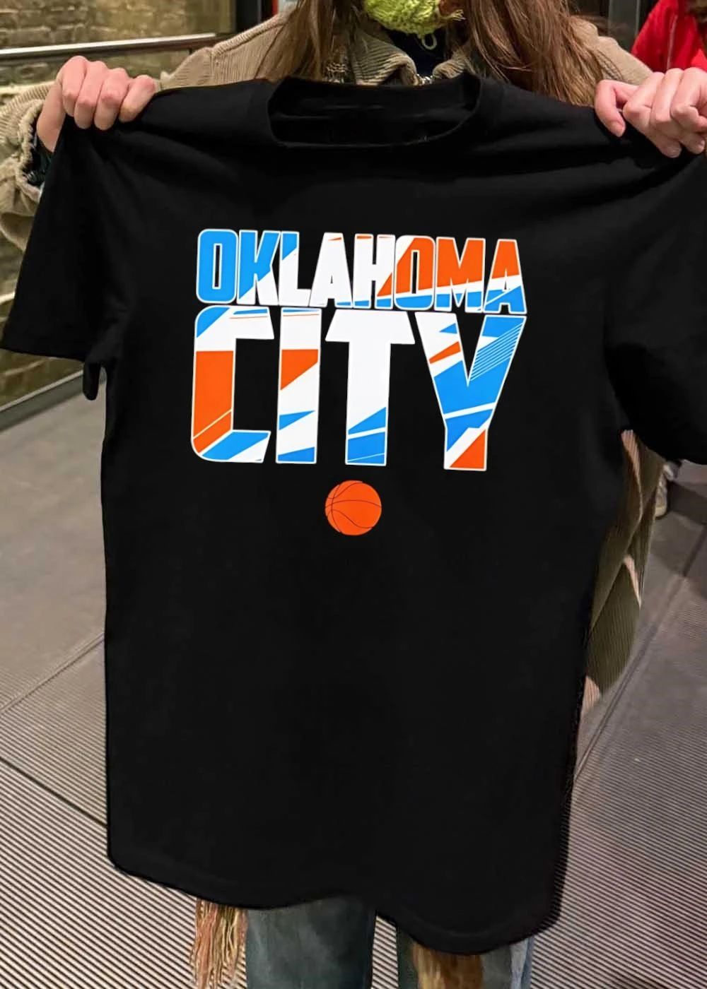Oklahoma City Basketball Retro pride - Adult & Kids T-Shirts, Sweatshirts & Hoodies apparel design preview 2