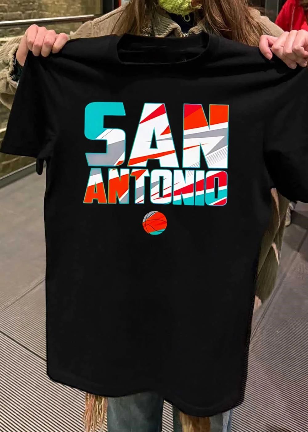 San Antonio Basketball Retro pride - Adult & Kids T-Shirts, Sweatshirts & Hoodies apparel design preview 2