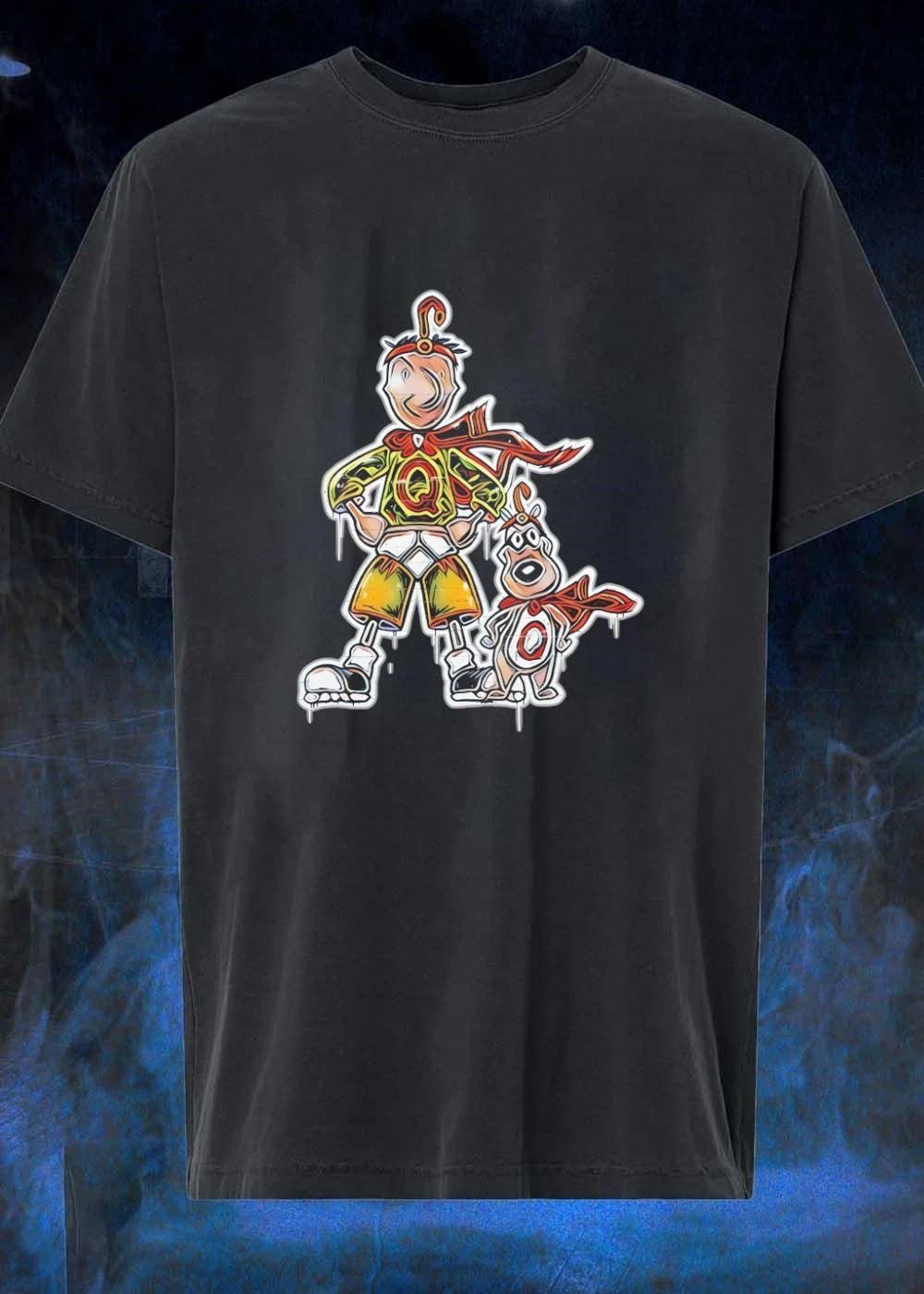 Quick Draw McGraw And El Kabong - Adult & Kids T-Shirts, Sweatshirts & Hoodies apparel design preview 1