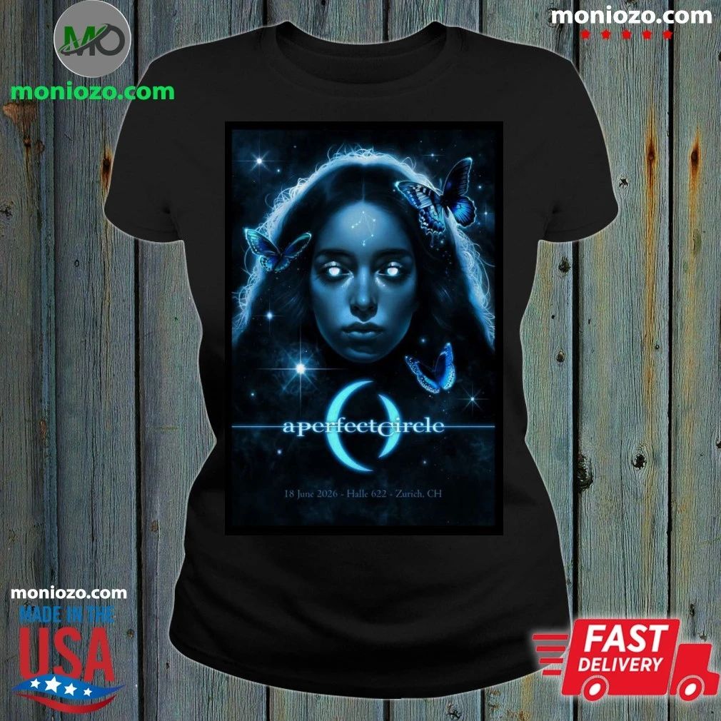 Original Event A Perfect Circle 18 06 2026 Zurich - Adult & Kids T-Shirts, Sweatshirts & Hoodies apparel design preview 1
