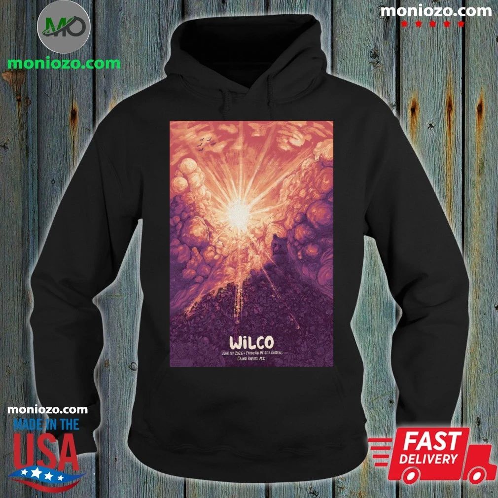 Original Wilco Grand Rapids MI 6 12 2026 Poster - Adult & Kids T-Shirts, Sweatshirts & Hoodies apparel design preview 2