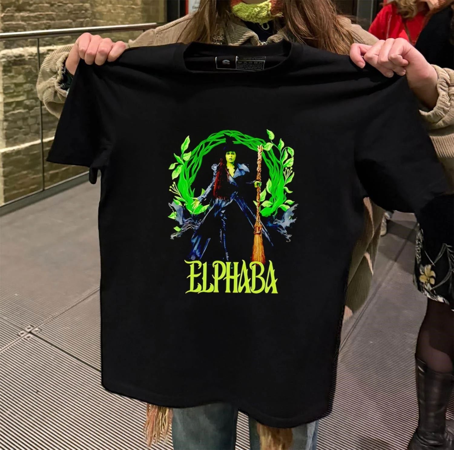 Elphaba Wicked For Good - Adult & Kids T-Shirts, Sweatshirts & Hoodies apparel design preview 2
