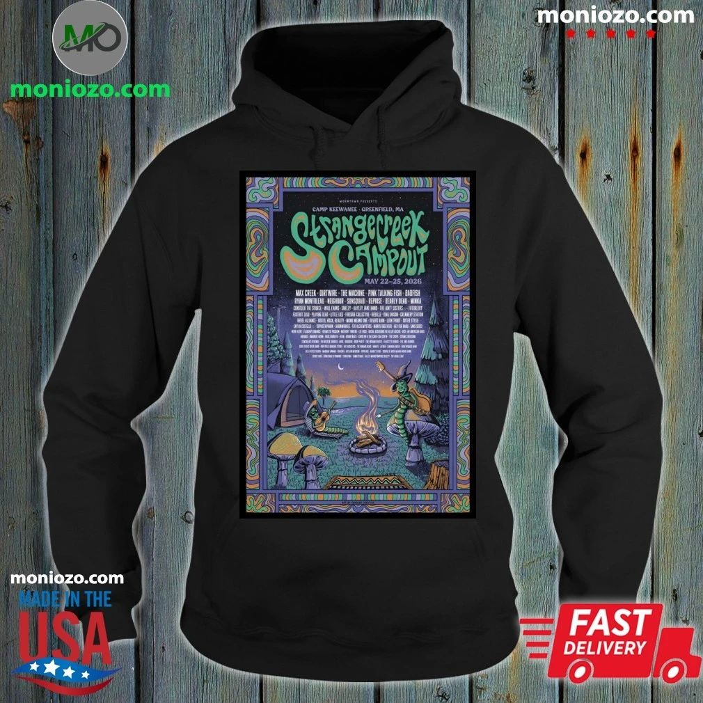 Strangecreek Campout Camp Keewanee in Greenfield MA - Adult & Kids T-Shirts, Sweatshirts & Hoodies apparel design preview 2