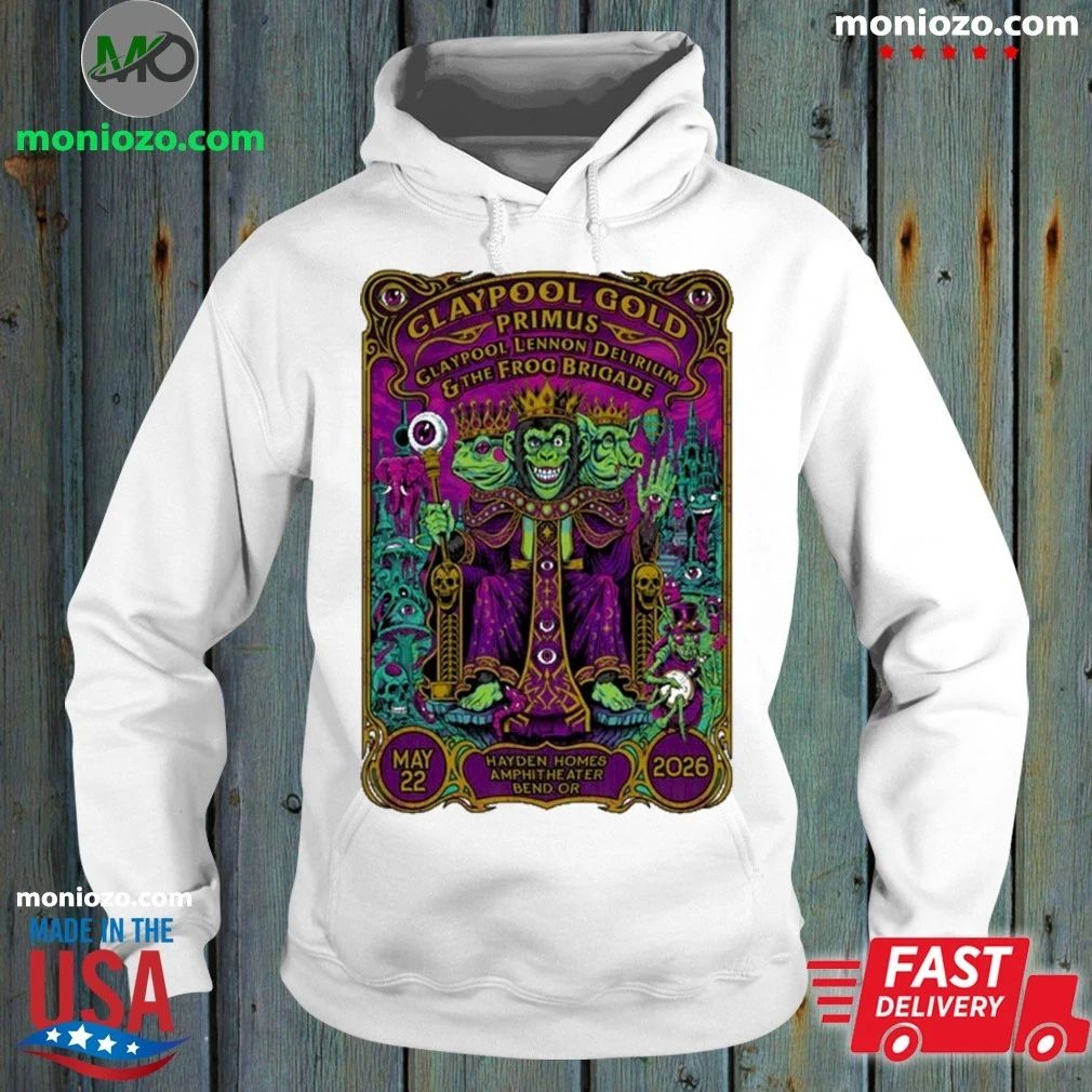 Original Primus Hayden Homes Amphitheater in Bend OR - Adult & Kids T-Shirts, Sweatshirts & Hoodies apparel design preview 2
