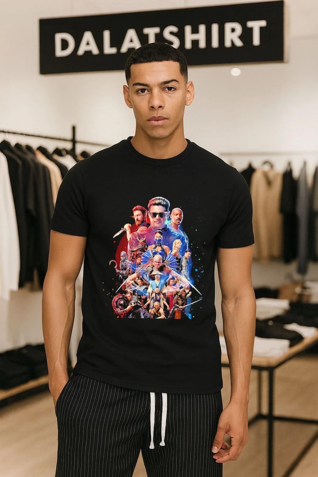 Mortal Kombat 2 fantasy martial arts action film - Adult & Kids T-Shirts, Sweatshirts & Hoodies apparel design preview 1