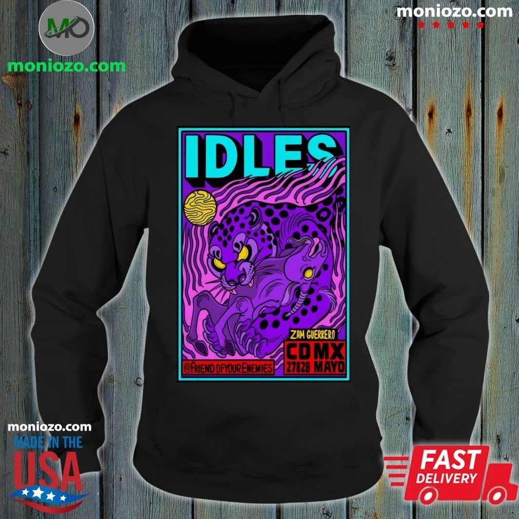 Original Idles Mexico Event On May 27-28 2026 Poster - Adult & Kids T-Shirts, Sweatshirts & Hoodies apparel design preview 2
