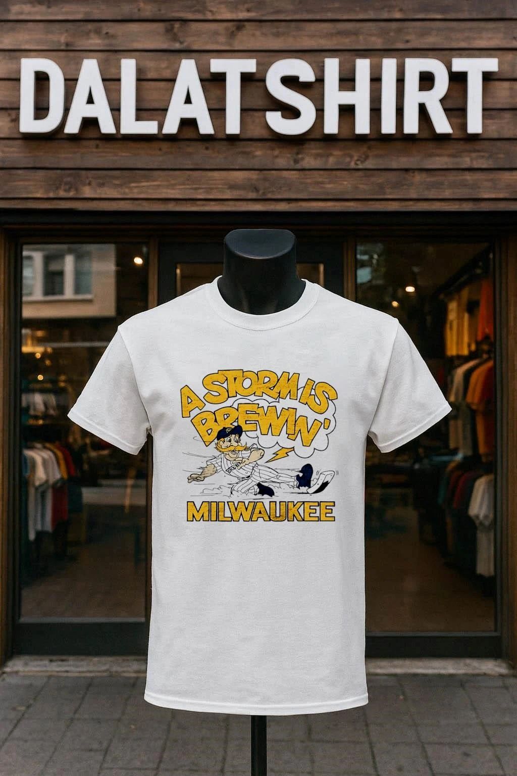 Milwaukee Brewers Bernie Brewer Homage - Adult & Kids T-Shirts, Sweatshirts & Hoodies apparel design preview 1