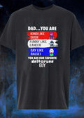 Dad Our Favorite Deltarune Guy Kind Susie Funny - Adult & Kids T-Shirts, Sweatshirts & Hoodies apparel design preview 1