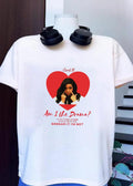 Cardi B Am I The Drama Heart Meme - Adult & Kids T-Shirts, Sweatshirts & Hoodies apparel design preview 1