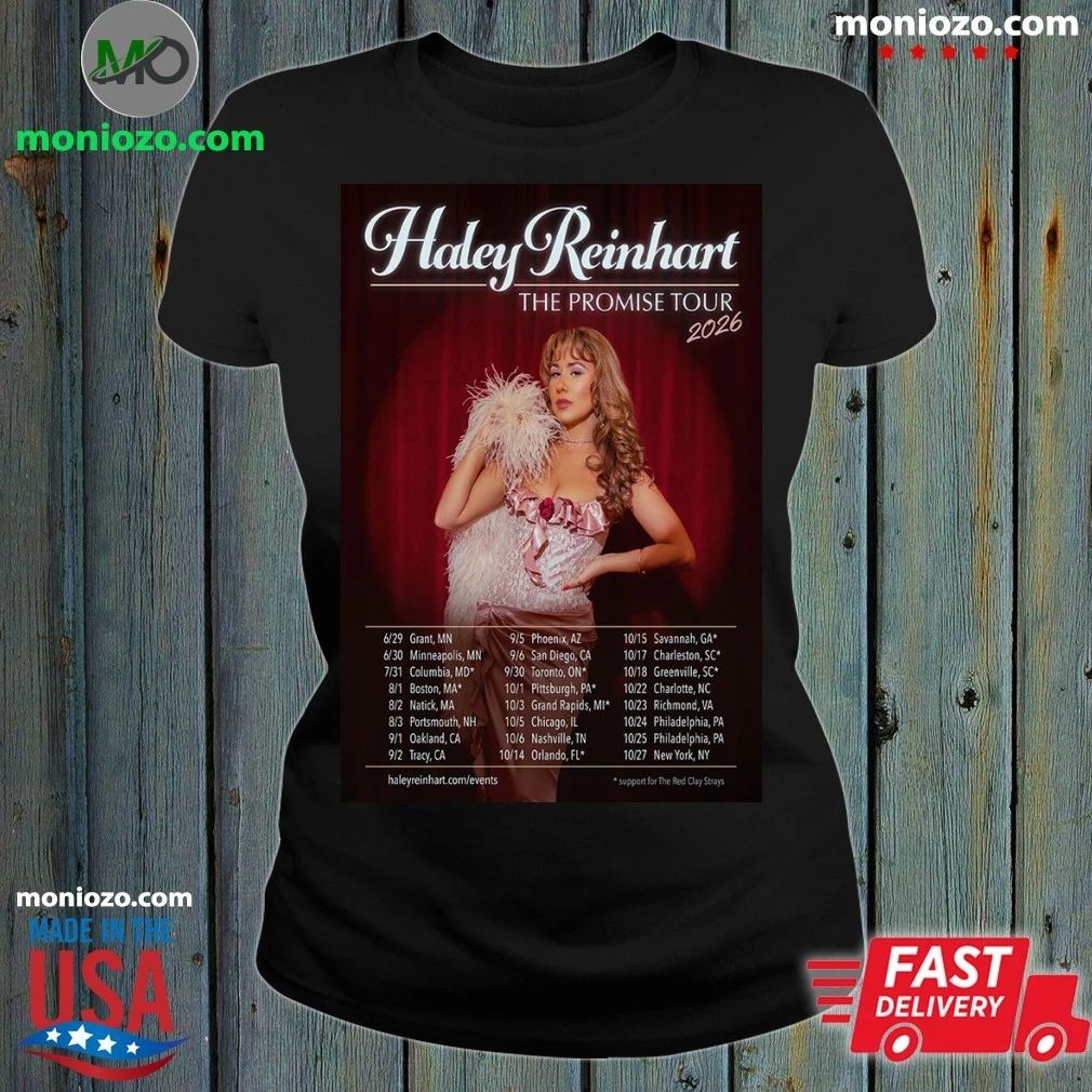 Haley Reinhart Fall Tour 2026 Poster New - Adult & Kids T-Shirts, Sweatshirts & Hoodies apparel design preview 1