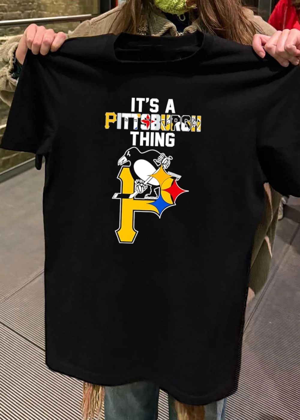 It's A Pittsburgh Thing Steelers Penguins Pirates - Adult & Kids T-Shirts, Sweatshirts & Hoodies apparel design preview 2
