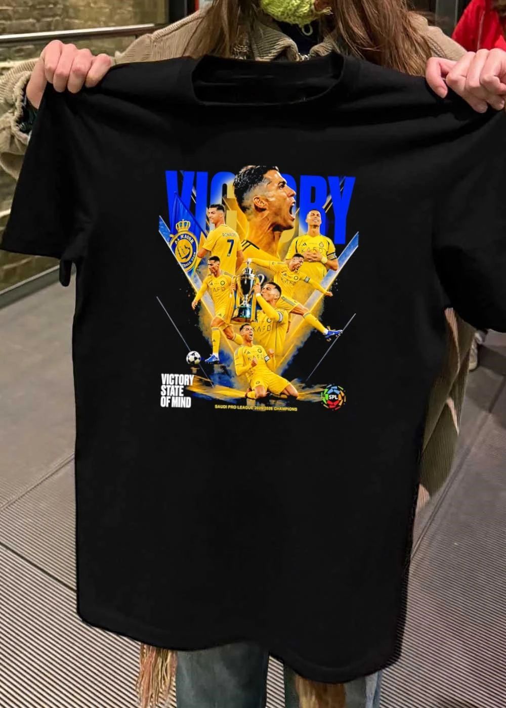 Al Nassr Fc Ronaldo 7 Kafd - Adult & Kids T-Shirts, Sweatshirts & Hoodies apparel design preview 2