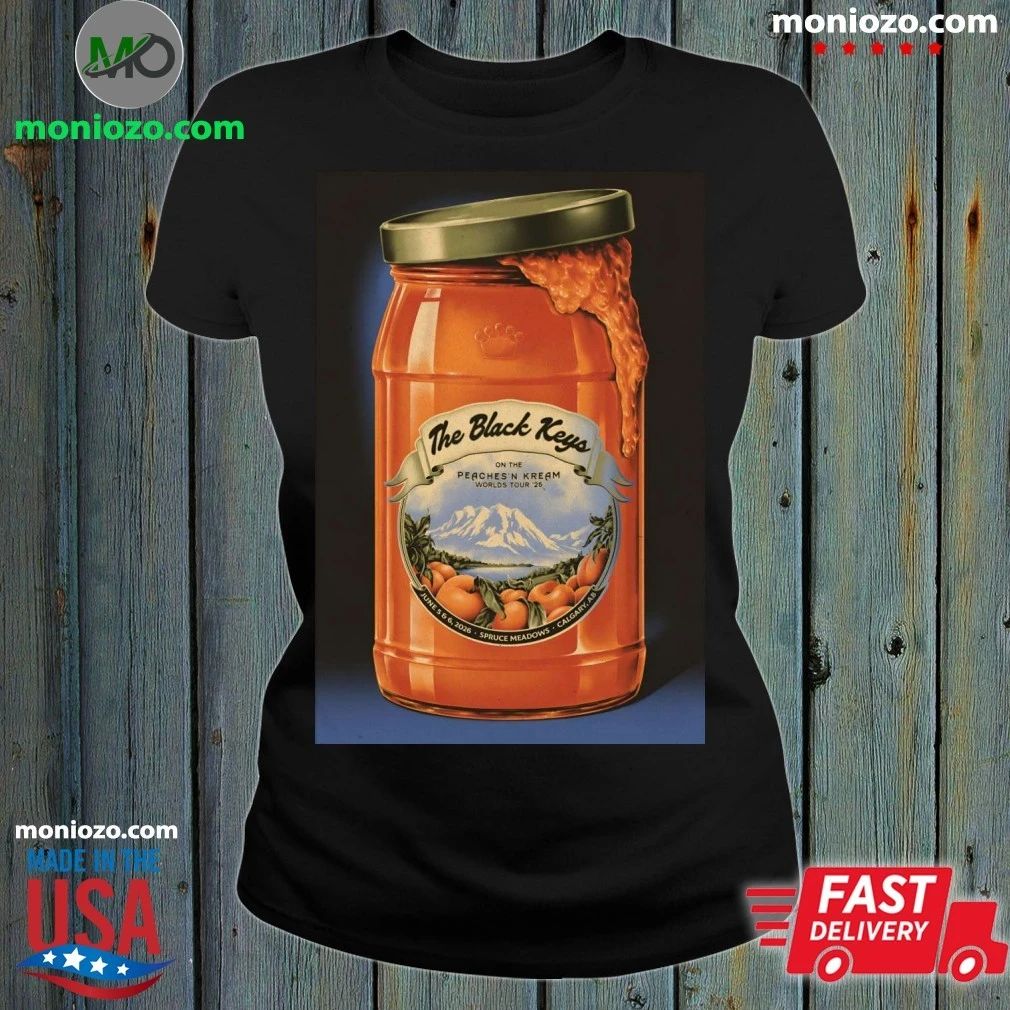 Original The Black Keys In Calgary AB On June 5-6 - Adult & Kids T-Shirts, Sweatshirts & Hoodies apparel design preview 1
