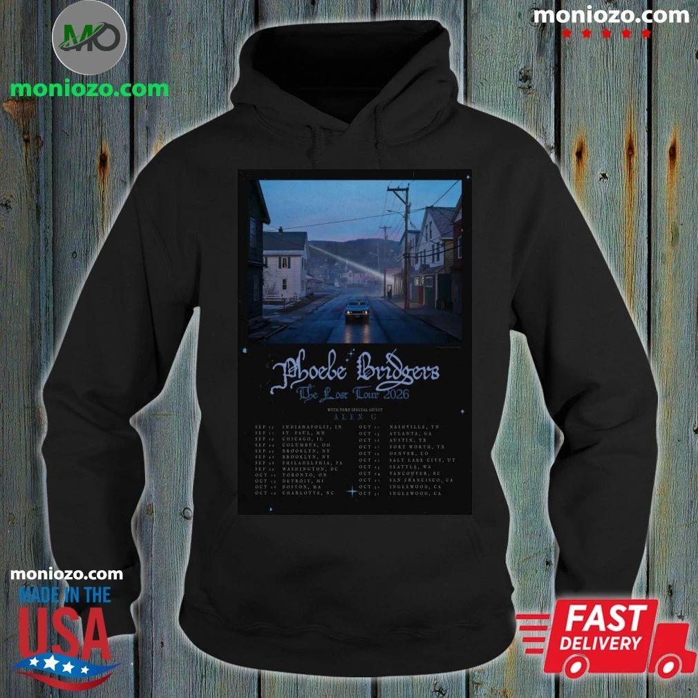 Original Phoebe Bridgers Sept 19 2026 Chicago, IL - Adult & Kids T-Shirts, Sweatshirts & Hoodies apparel design preview 2