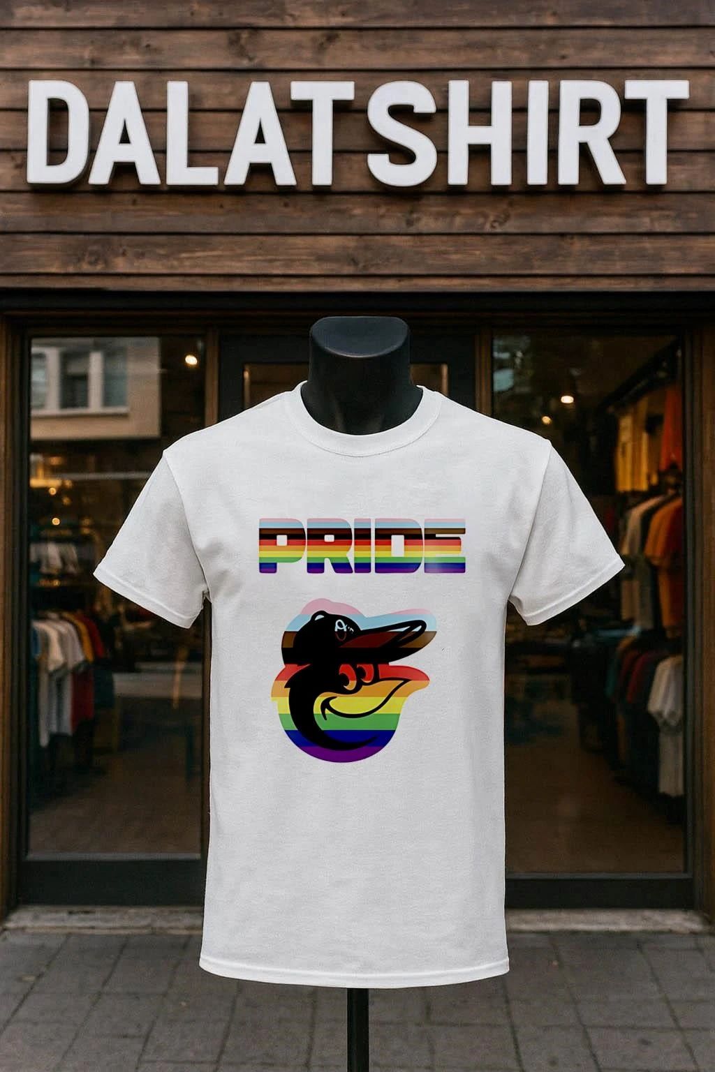 2025 Orioles Celebration Pride Month Baseball - Adult & Kids T-Shirts, Sweatshirts & Hoodies apparel design preview 1