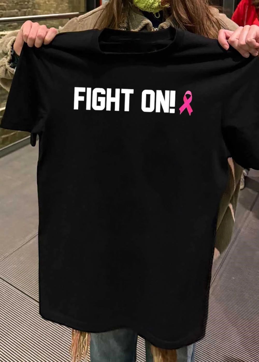 Sam Riegel fight on cancer awareness - Adult & Kids T-Shirts, Sweatshirts & Hoodies apparel design preview 2