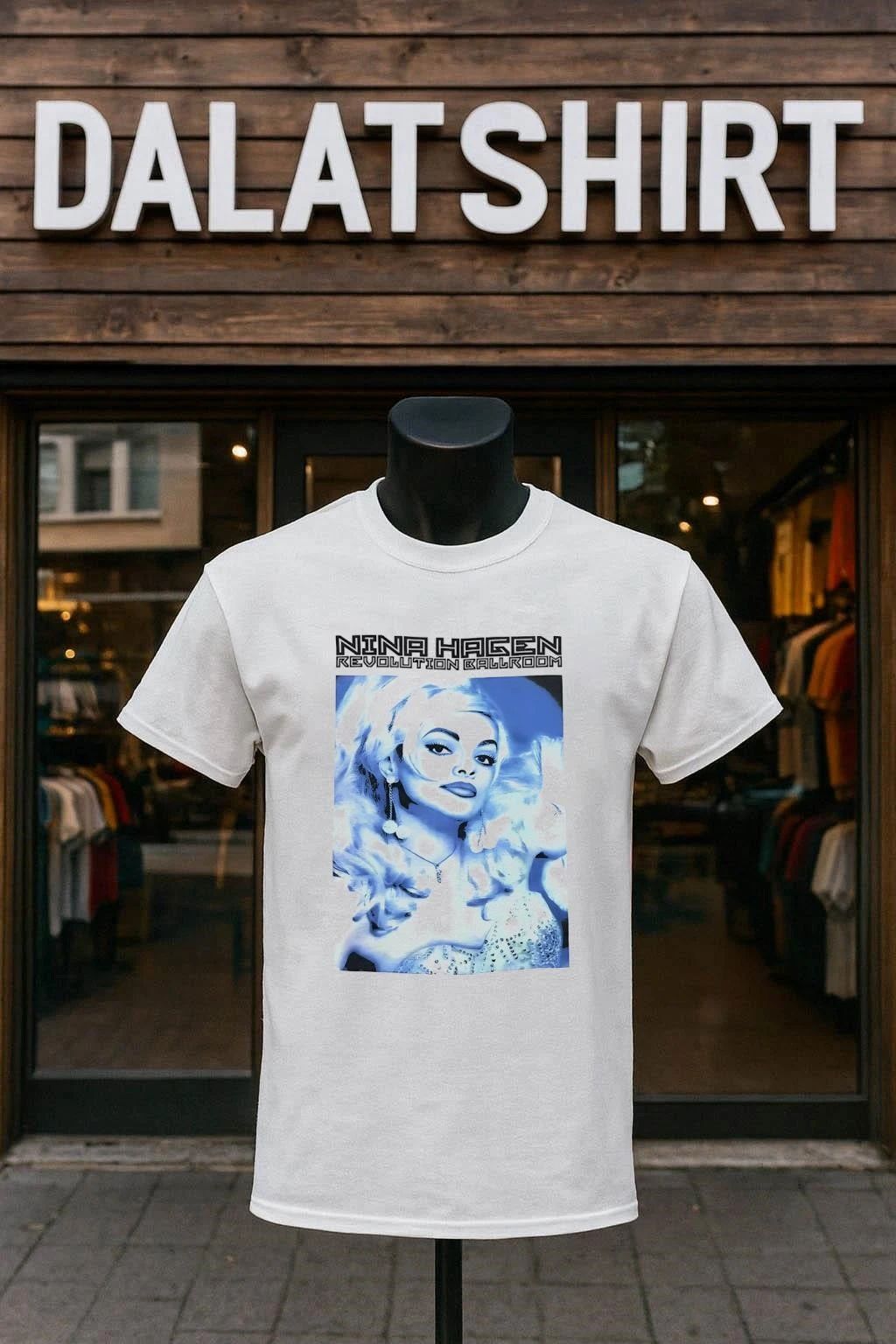 Nina Hagen Revolution Ballroom tour vintage - Adult & Kids T-Shirts, Sweatshirts & Hoodies apparel design preview 1