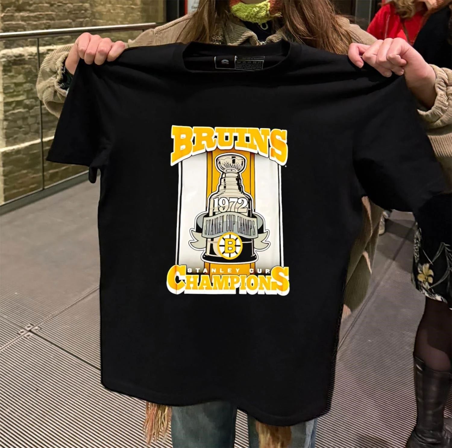 Boston Bruins Stanley Cup Champions - Adult & Kids T-Shirts, Sweatshirts & Hoodies apparel design preview 2