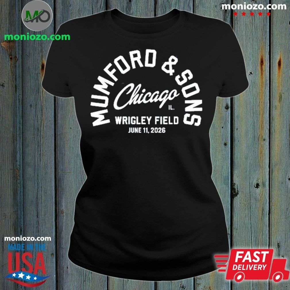 Mumford Sons Chicago IL June 11 2026 - Adult & Kids T-Shirts, Sweatshirts & Hoodies apparel design preview 1