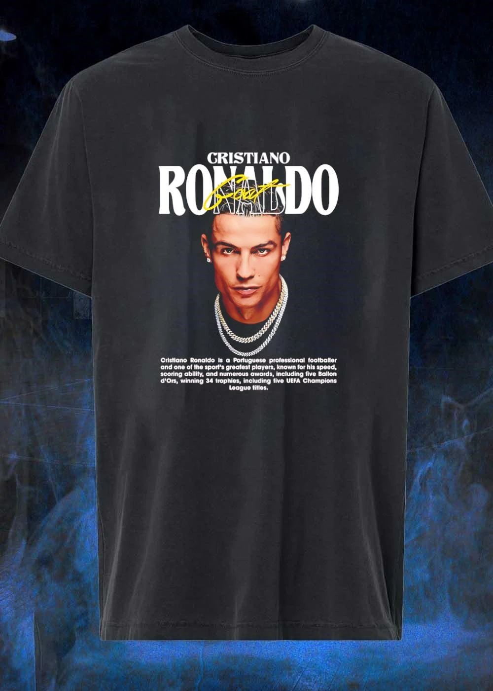 Cristiano Ronaldo CR7 - Adult & Kids T-Shirts, Sweatshirts & Hoodies apparel design preview 1