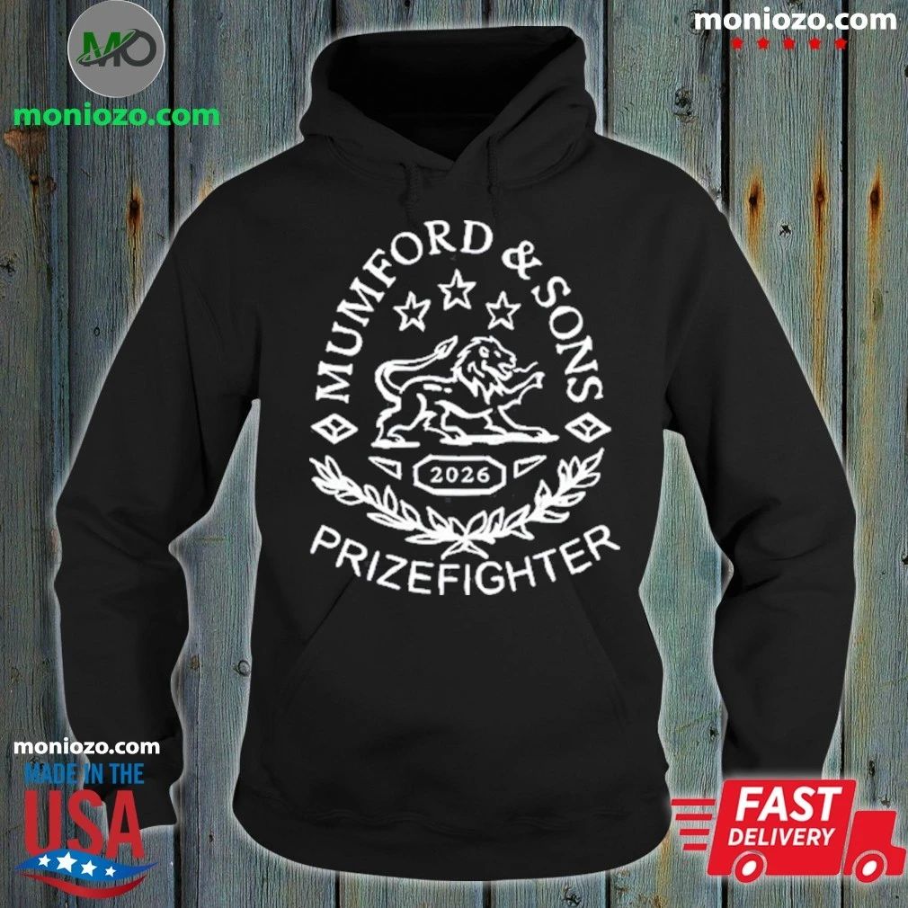 Original Mumford Sons Black Prizefighter Stamp Print - Adult & Kids T-Shirts, Sweatshirts & Hoodies apparel design preview 2
