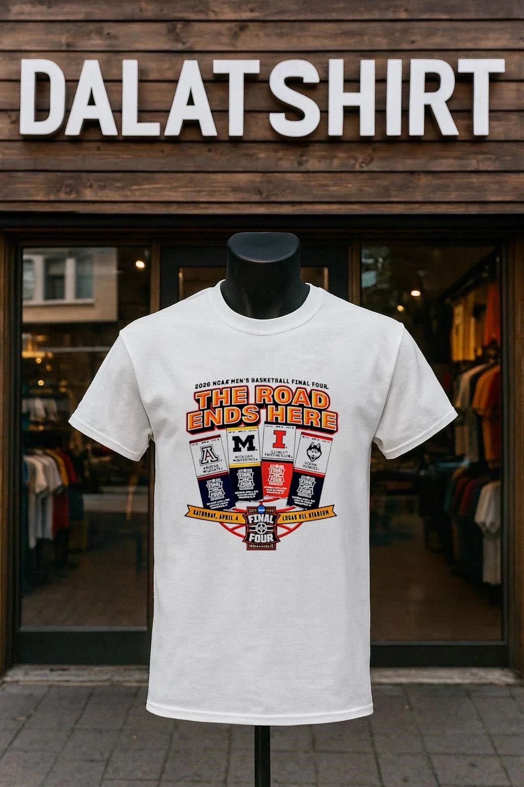 2026 Men's Basketball Final Four Tickets Arizona - Adult & Kids T-Shirts, Sweatshirts & Hoodies apparel design preview 1
