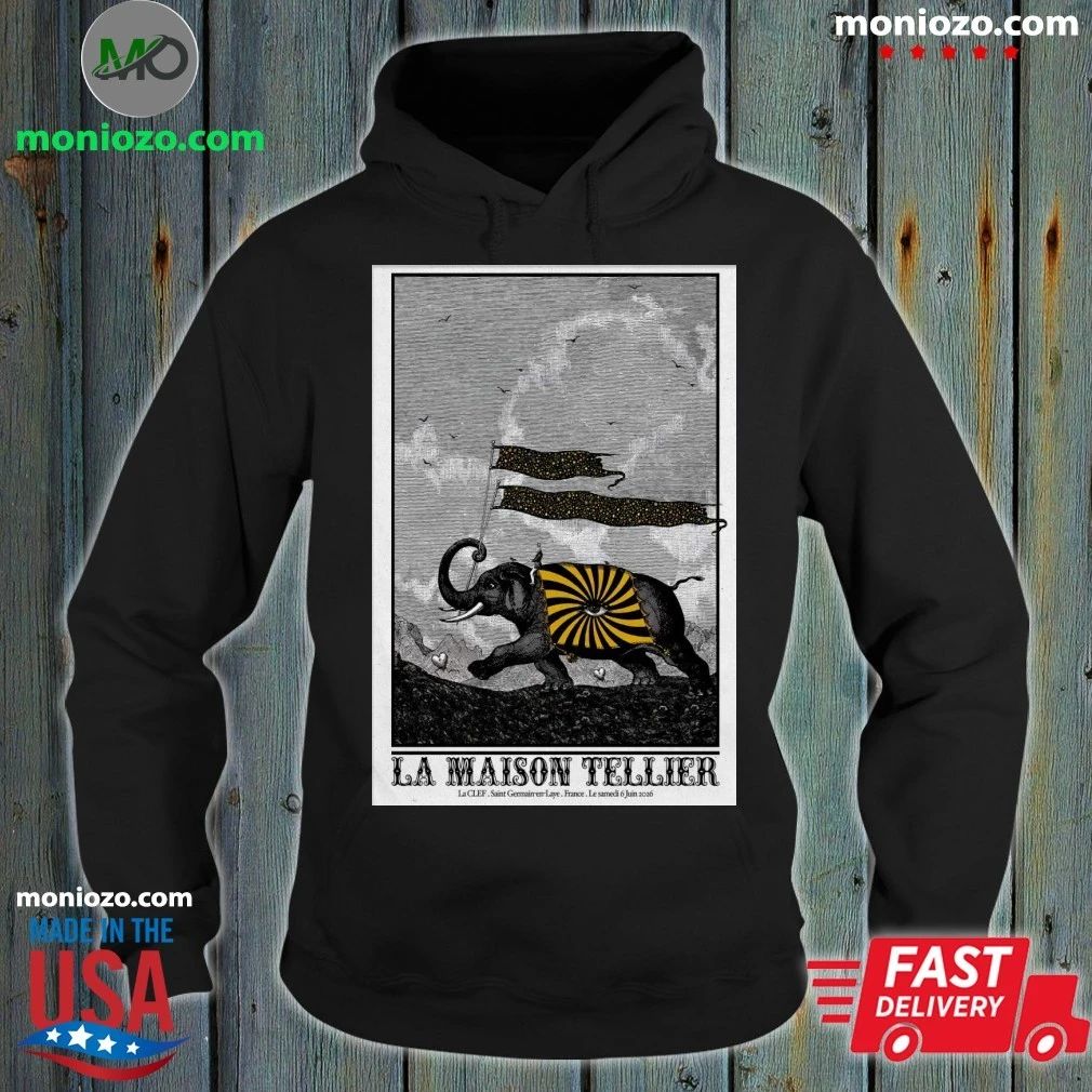 Original LA Maison Tellier June 06 2026 CLEF, - Adult & Kids T-Shirts, Sweatshirts & Hoodies apparel design preview 2