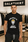 Apologize To Jeremy Swayman Boston Hockey Goal Mask - Adult & Kids T-Shirts, Sweatshirts & Hoodies apparel design preview 1