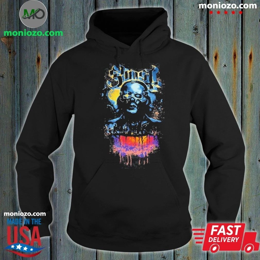 De Profundis Custom Dye Ghost Band - Adult & Kids T-Shirts, Sweatshirts & Hoodies apparel design preview 2