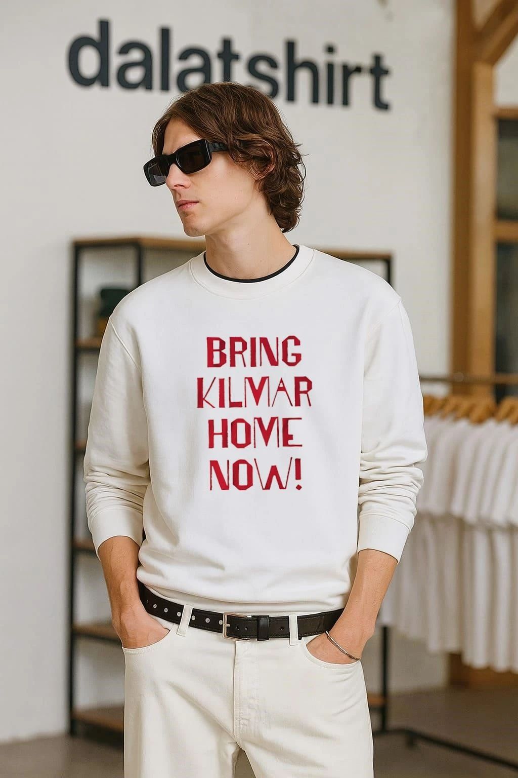 Bring Kilmar Home Now - Adult & Kids T-Shirts, Sweatshirts & Hoodies apparel design preview 2