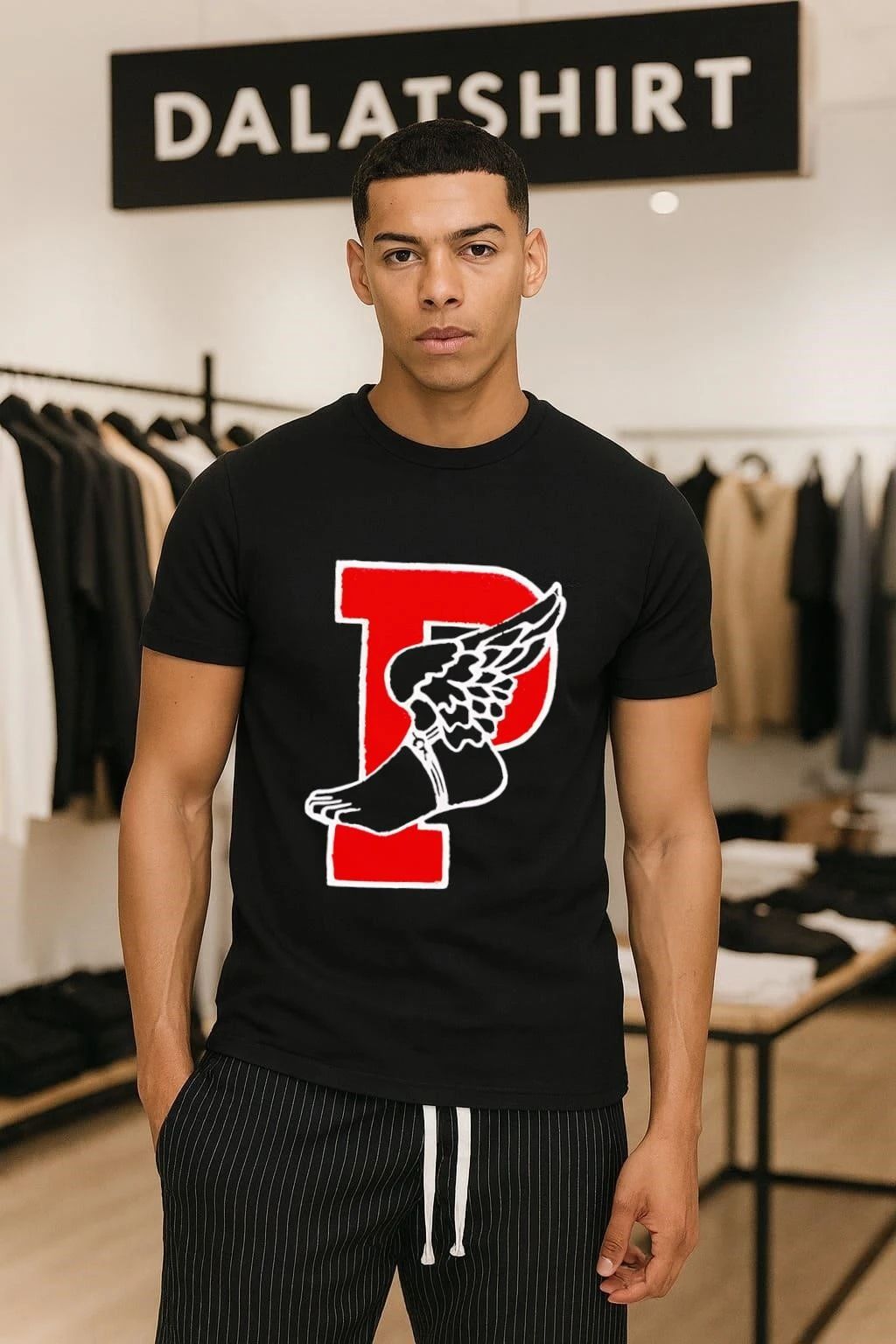 P-Wing Detroit Red Wings - Adult & Kids T-Shirts, Sweatshirts & Hoodies apparel design preview 1