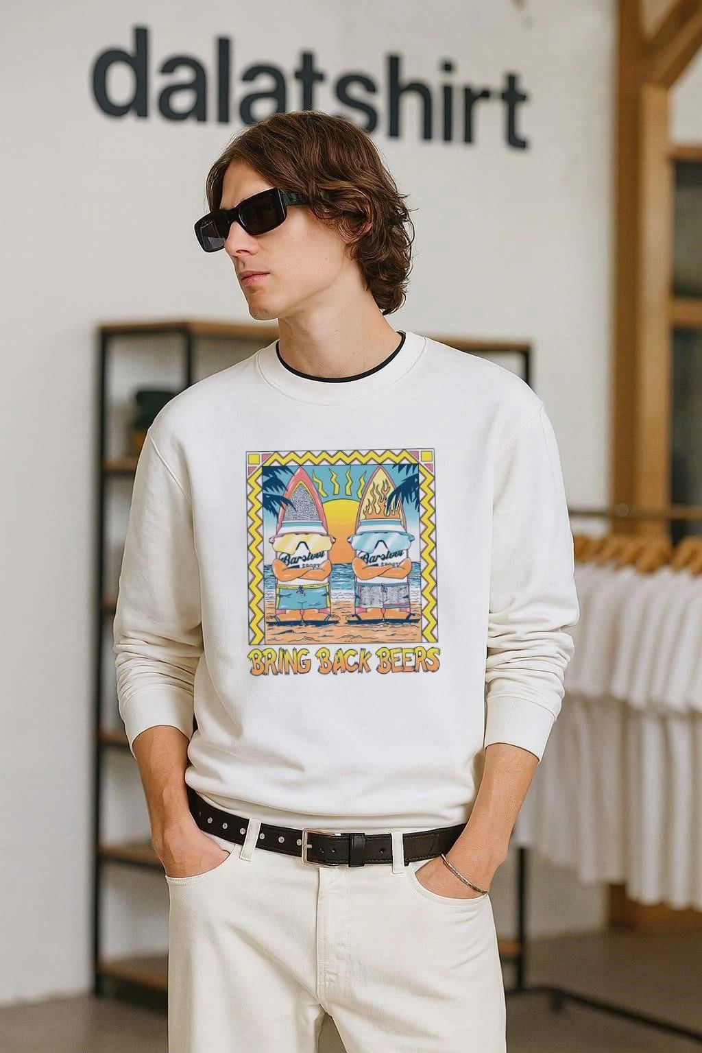 Bring Back Beers Pocket - Adult & Kids T-Shirts, Sweatshirts & Hoodies apparel design preview 2