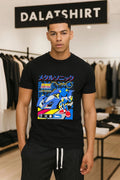 Cat Racing Crossworlds Japanese Gaming - Adult & Kids T-Shirts, Sweatshirts & Hoodies apparel design preview 1
