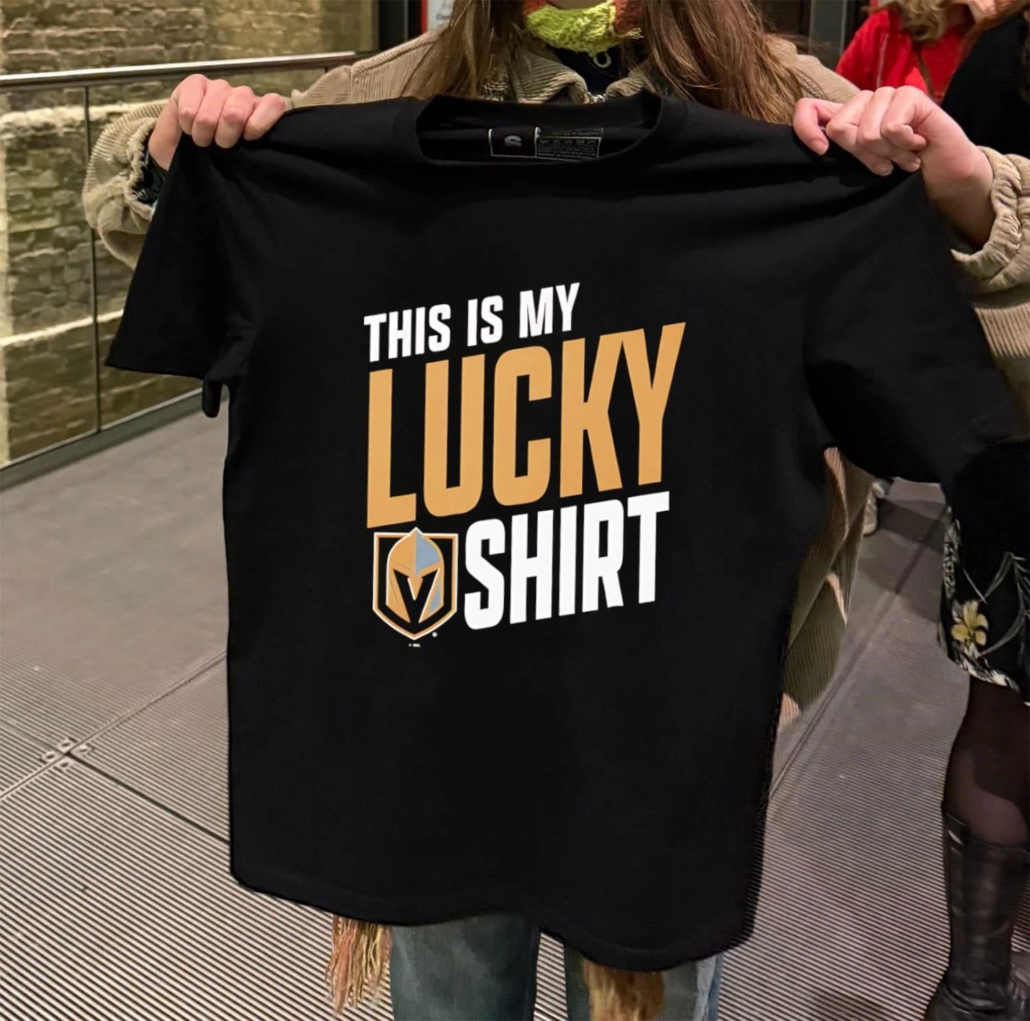 Vegas Golden Knights This Is My Lucky hockey 2026 - Adult & Kids T-Shirts, Sweatshirts & Hoodies apparel design preview 2
