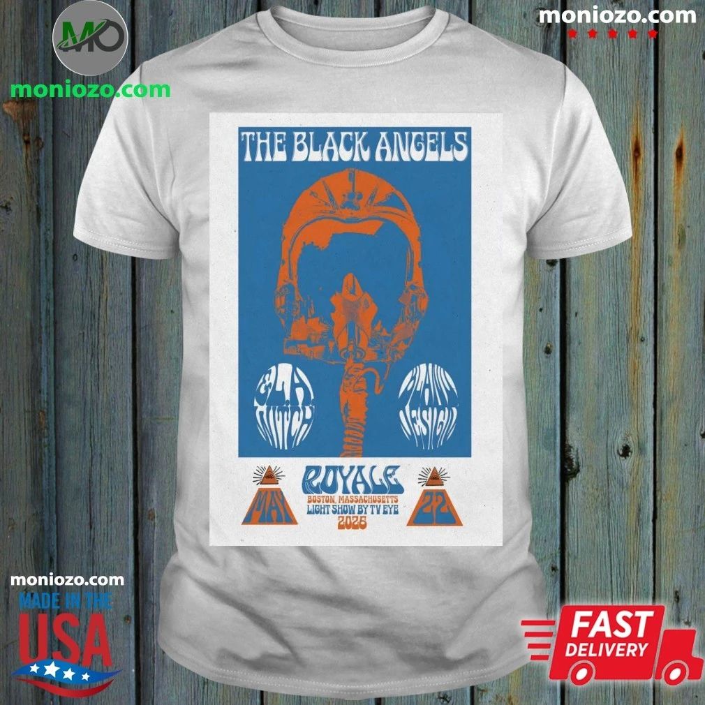 The Black Angels May 22 2026 Royale Nightclub in - Adult & Kids T-Shirts, Sweatshirts & Hoodies apparel design preview 1