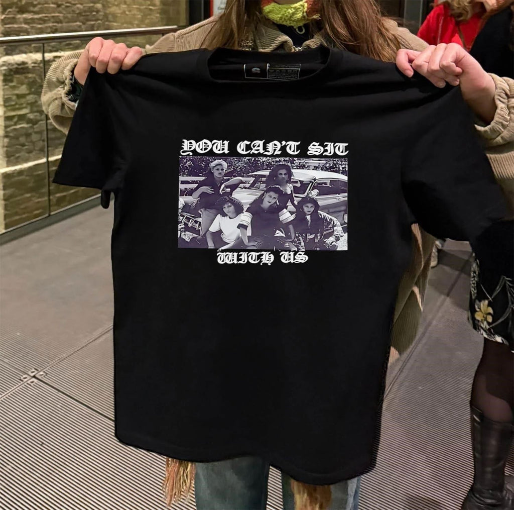You Can't Sit With Us Retro Girls Group - Adult & Kids T-Shirts, Sweatshirts & Hoodies apparel design preview 2