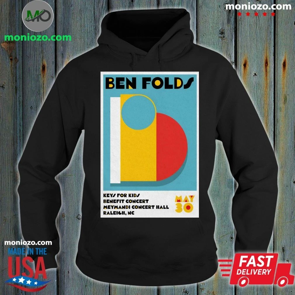 Original Ben Folds Raleigh NC Tour On May 30 2026 - Adult & Kids T-Shirts, Sweatshirts & Hoodies apparel design preview 2