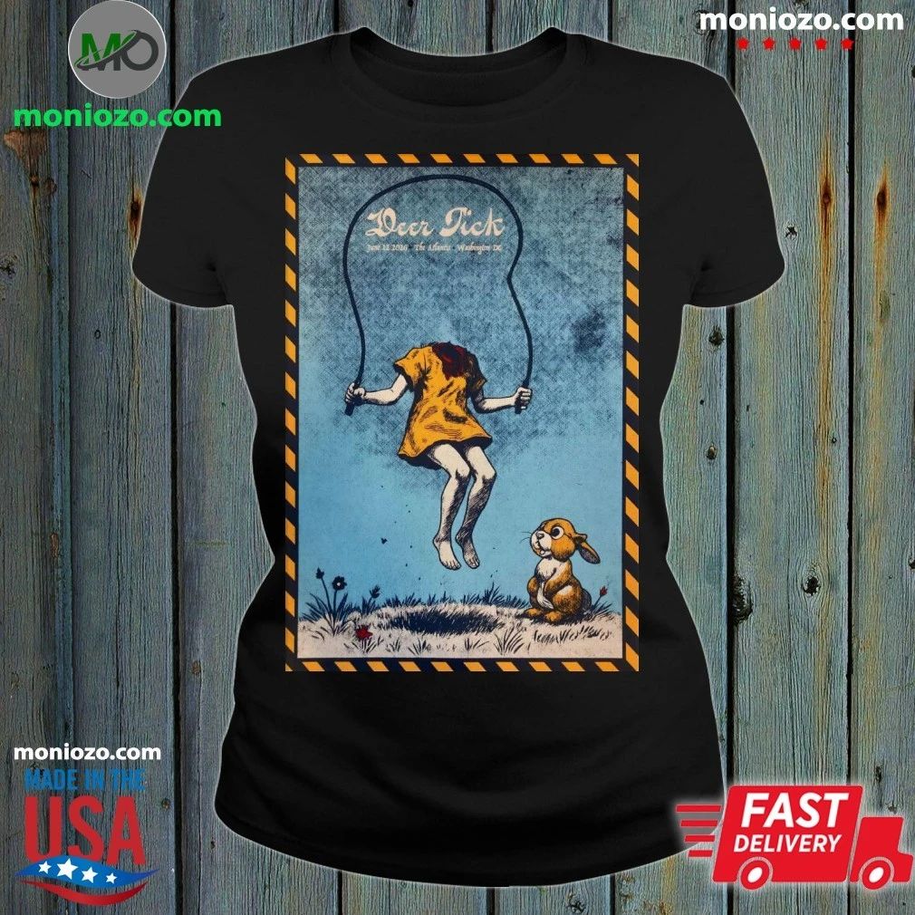 Deer Tick In Washington D.C On June 12 2026 Poster - Adult & Kids T-Shirts, Sweatshirts & Hoodies apparel design preview 1