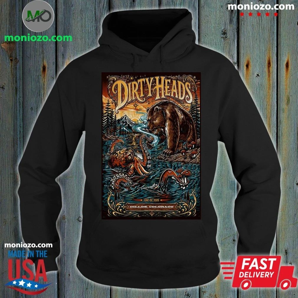 Original Dirty Heads June 26 2026 Dillon Amphitheater - Adult & Kids T-Shirts, Sweatshirts & Hoodies apparel design preview 2