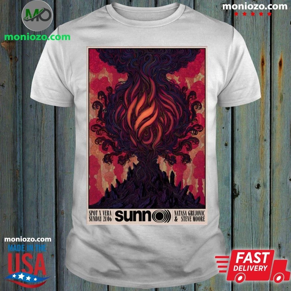 Sunn O))) Jun 21 2026 In Groningen Netherlands Poster - Adult & Kids T-Shirts, Sweatshirts & Hoodies apparel design preview 1