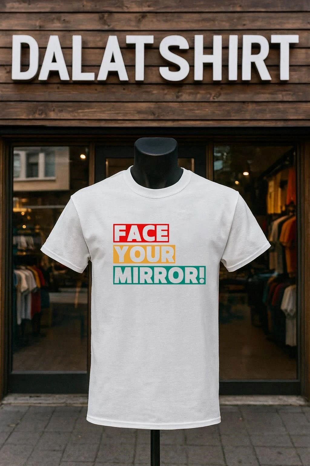 Face Your Mirror - Adult & Kids T-Shirts, Sweatshirts & Hoodies apparel design preview 1