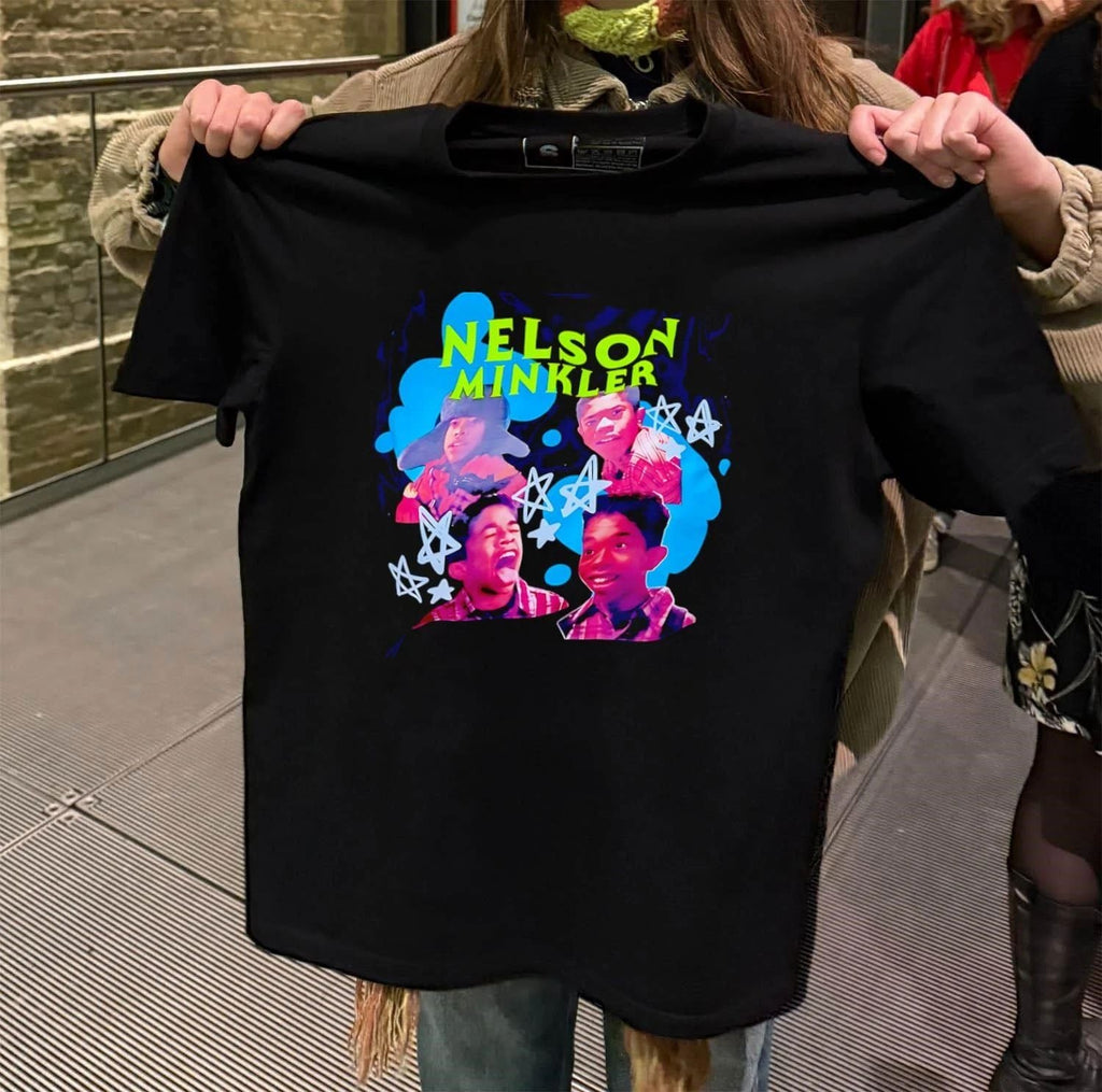 Nelson Minkler Even Stevens funny graphic - Adult & Kids T-Shirts, Sweatshirts & Hoodies apparel design preview 2