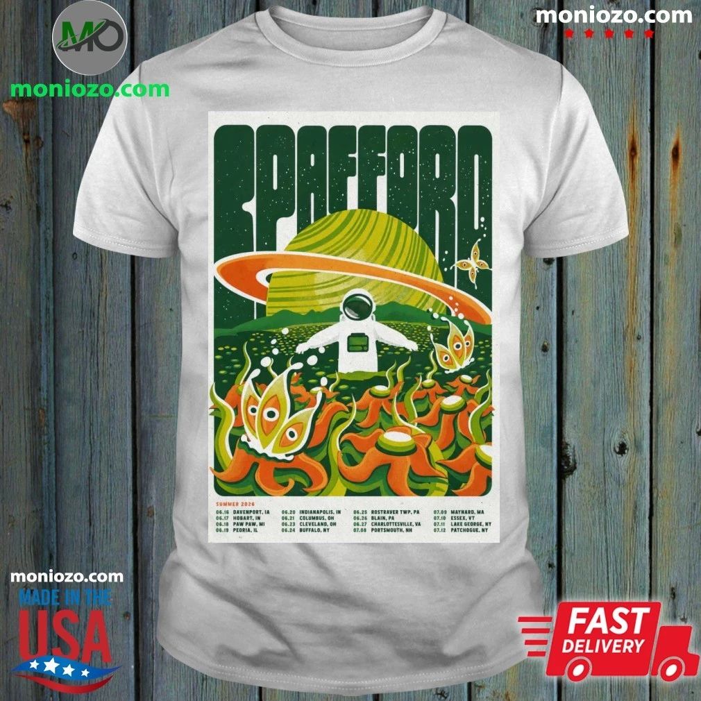 Original Spafford Summer Tour 26 Poster - Adult & Kids T-Shirts, Sweatshirts & Hoodies apparel design preview 1