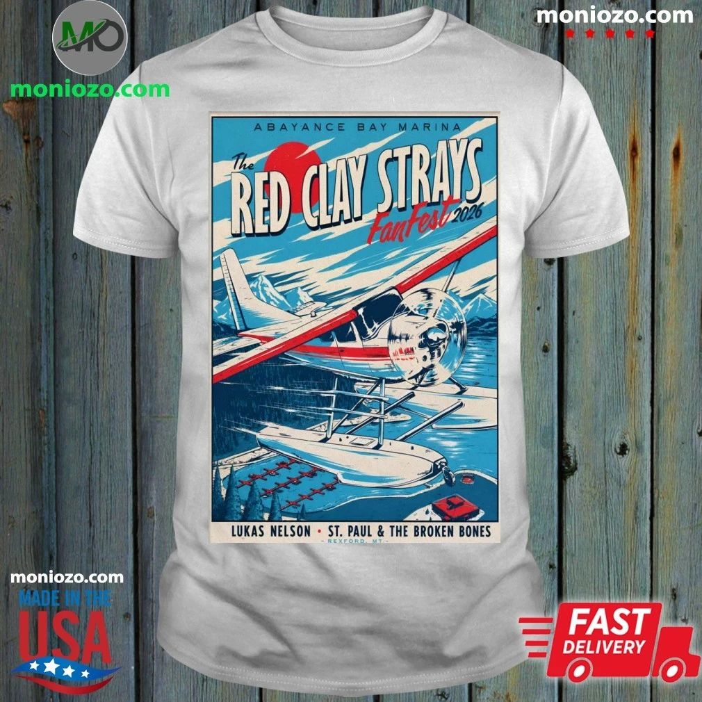 The Red Clay Strays Fanfest 2026 In Rexford MT On - Adult & Kids T-Shirts, Sweatshirts & Hoodies apparel design preview 1