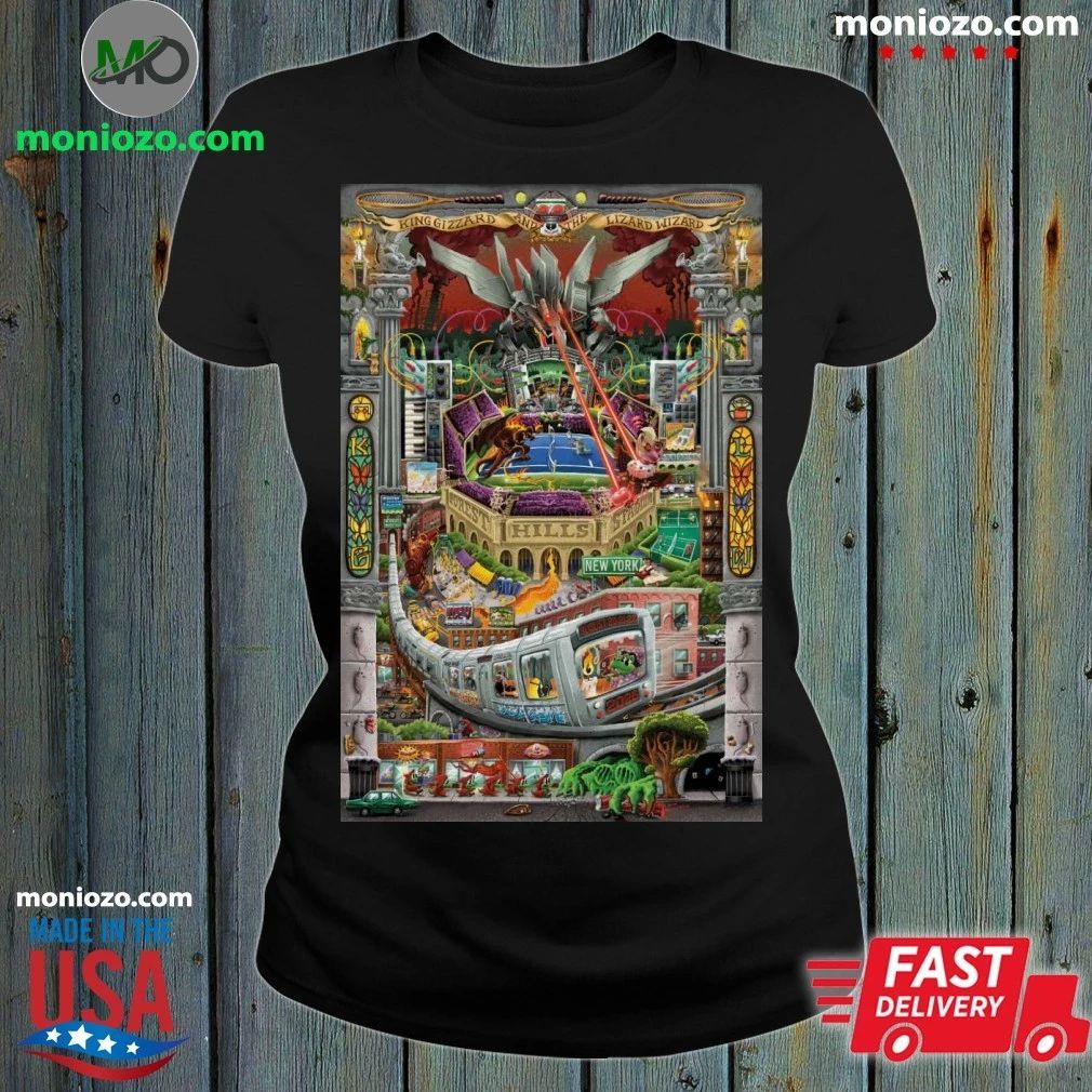 King Gizzard the Lizard Wizard 3 shows at Forest - Adult & Kids T-Shirts, Sweatshirts & Hoodies apparel design preview 1