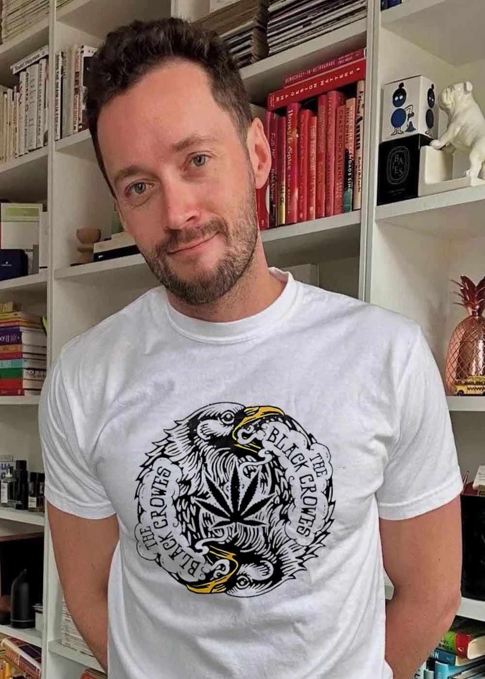 The Black Crowes Eagle Cannabis Marijuana Leaf Logo - Adult & Kids T-Shirts, Sweatshirts & Hoodies apparel design preview 2