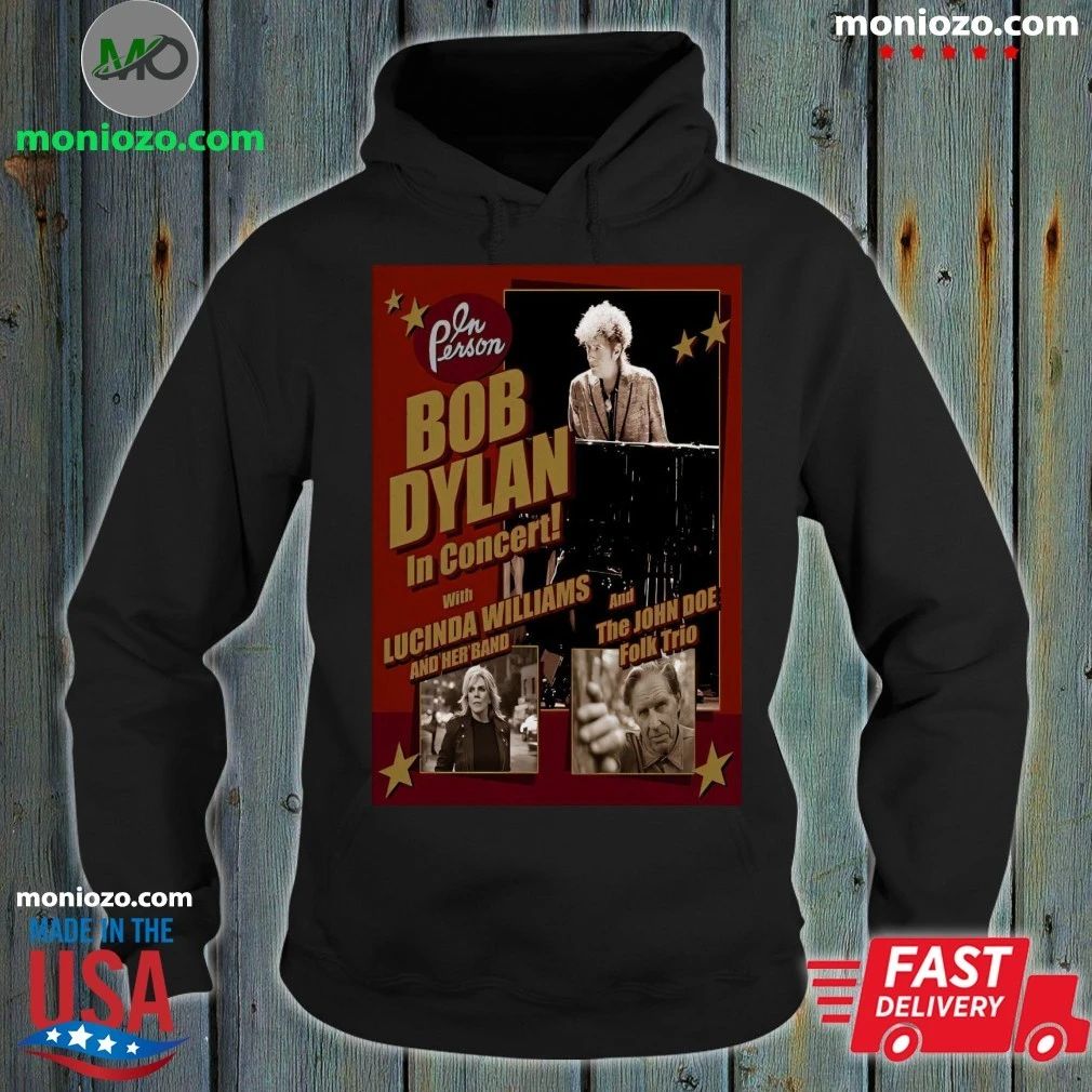 Bob Dylan Cuthbert Amphitheater Eugene, Oregon 06 09 - Adult & Kids T-Shirts, Sweatshirts & Hoodies apparel design preview 2