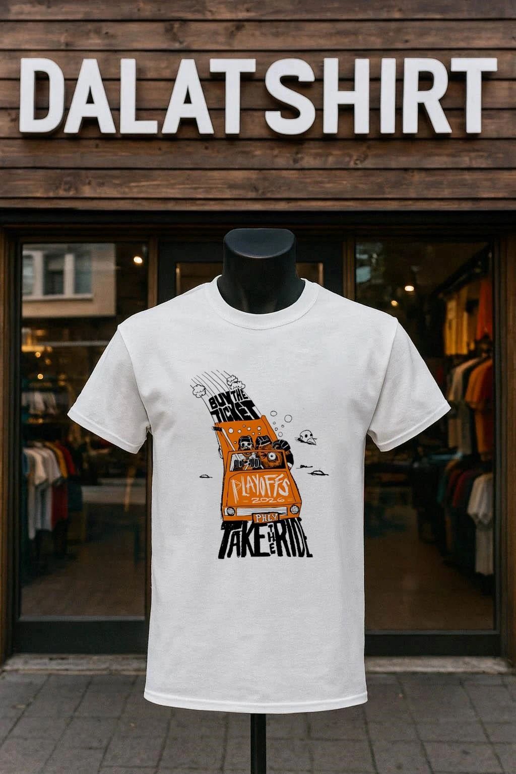 Philadelphia Flyers Buy the ticket Playoffs 2026 Take - Adult & Kids T-Shirts, Sweatshirts & Hoodies apparel design preview 1