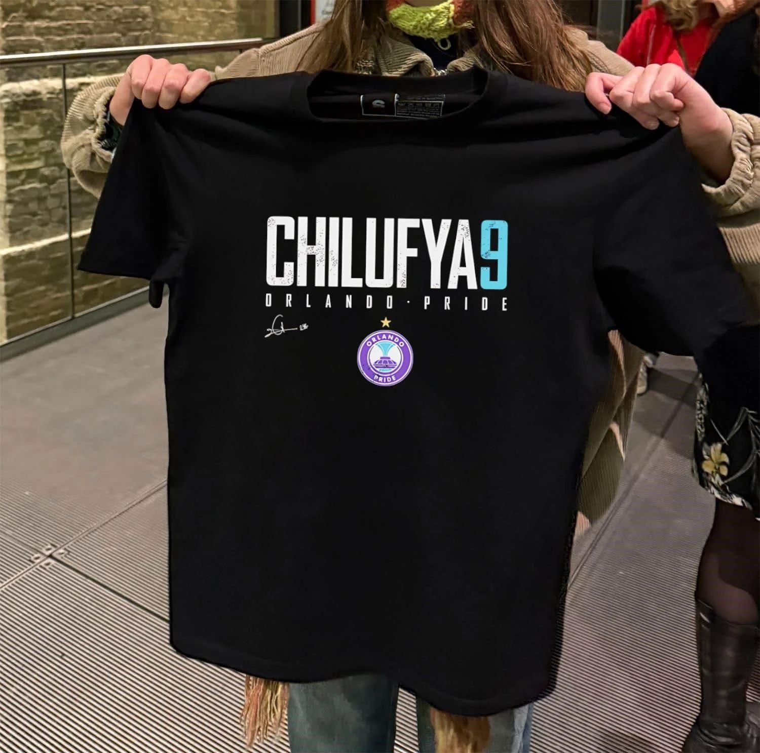 Prisca Chilufya Orlando Pride Elite - Adult & Kids T-Shirts, Sweatshirts & Hoodies apparel design preview 2